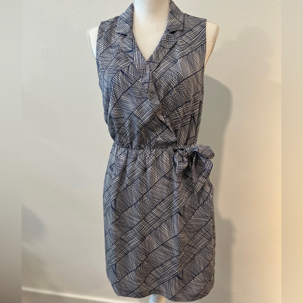Elegant Black and White Women's Dress